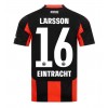 Eintracht Frankfurt Hugo Larsson #16 Hemmatröja 2025-26 Korta ärmar